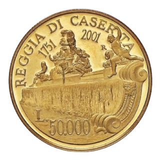 50mila Lire - Reggia di Caserta